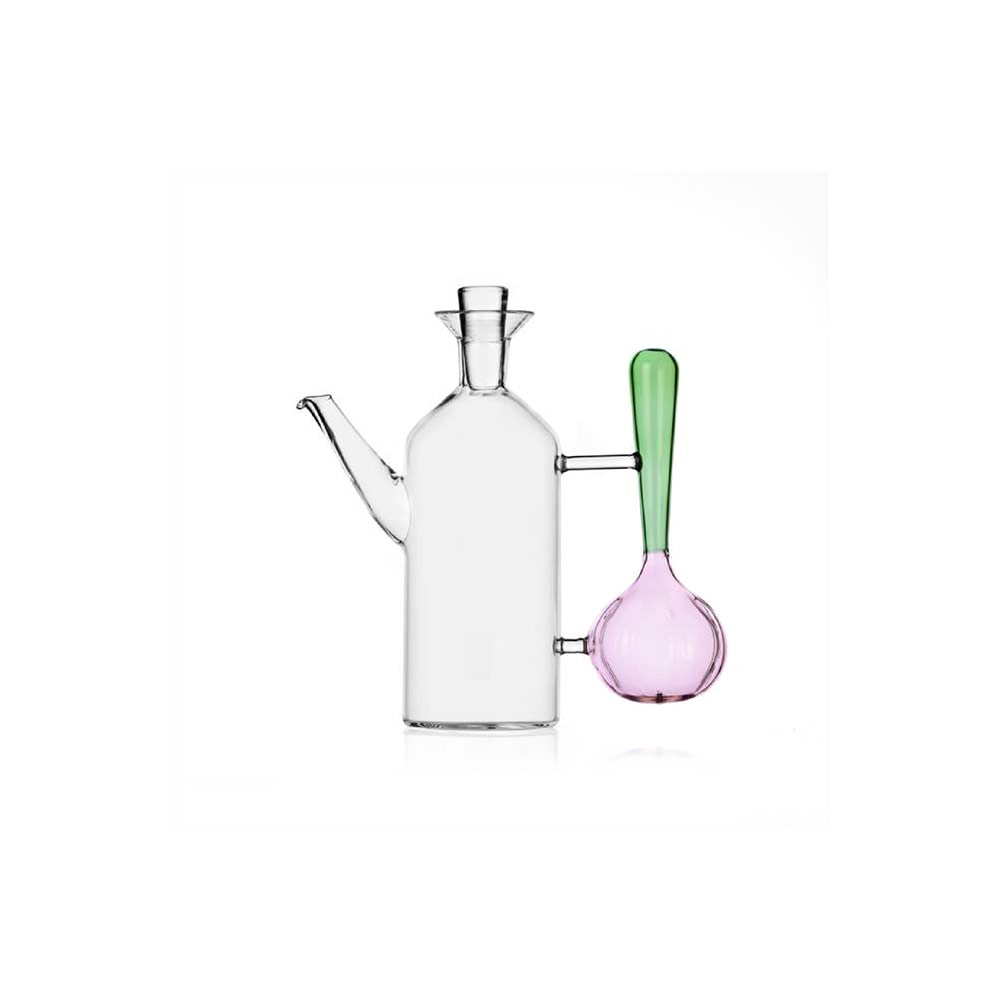 Oil Bottle w/Handle Spring Onion