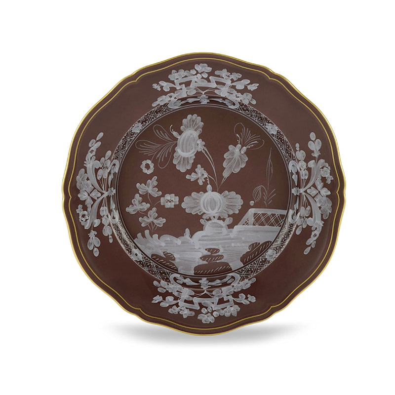 Oriente Italiano Dinner Plate - Castagna
