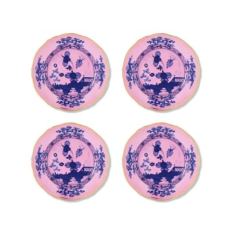 Oriente Italiano Dessert Plate S/4 - Azalea