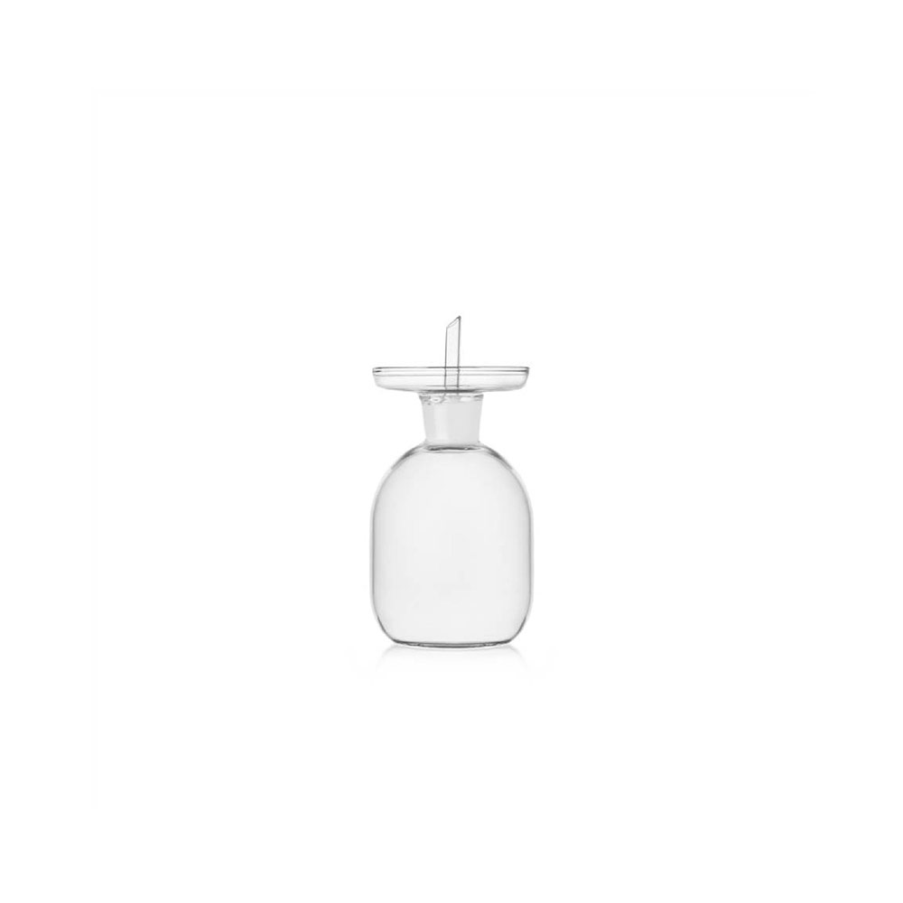 Lotus Oil Cruet Smooth Clear Small