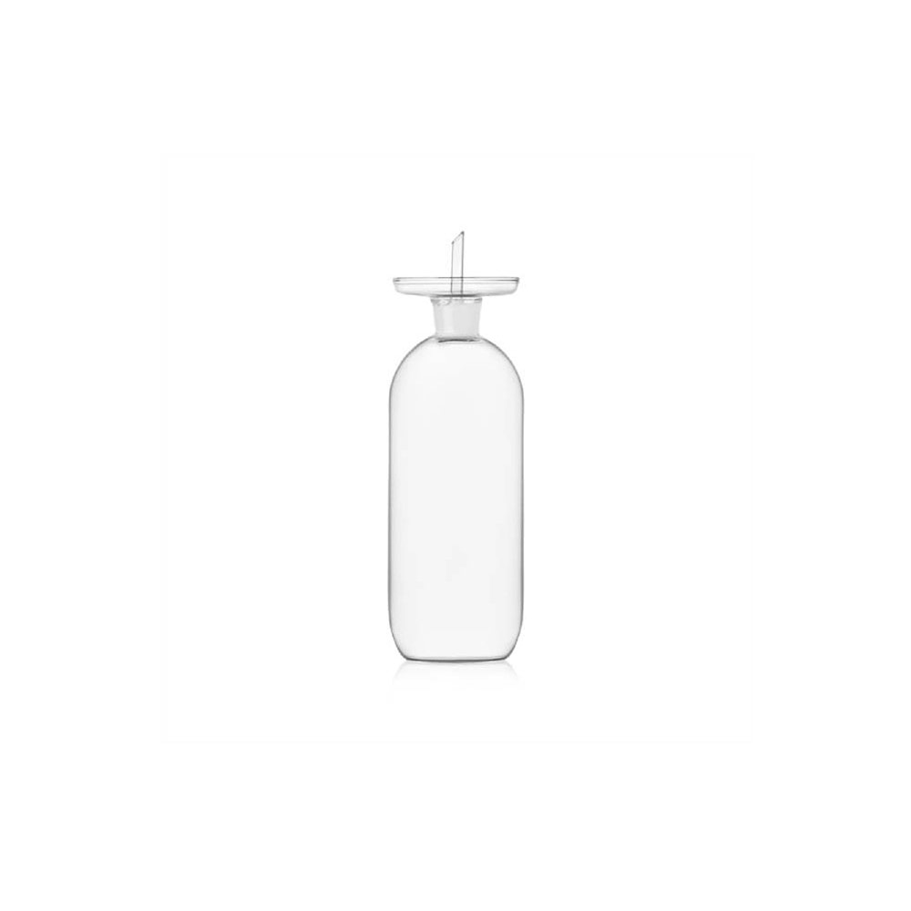 Lotus Oil Cruet Large Clear