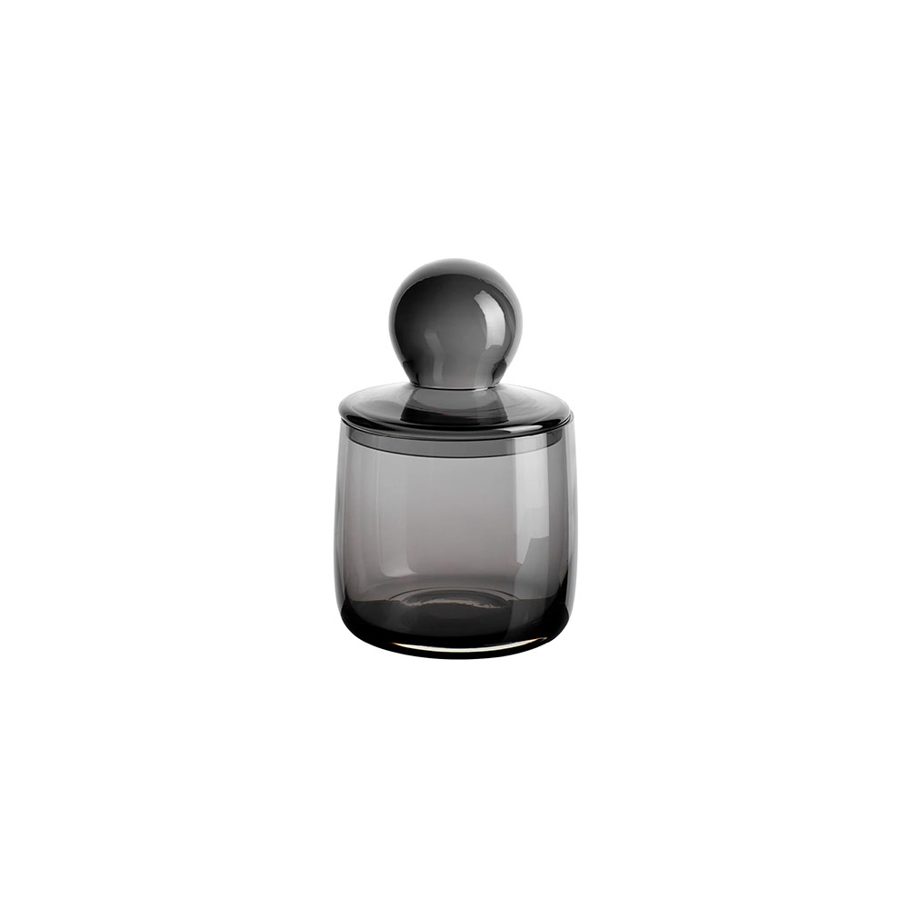 Jar with Lid - Dark Grey