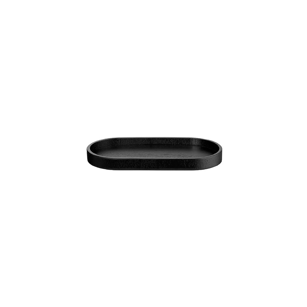 Tray Oval Black Small