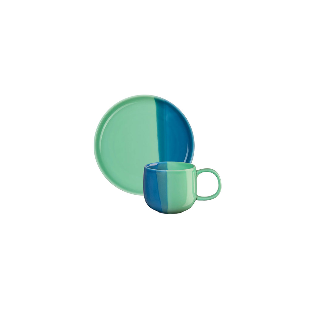 Joy Espresso Cup/Saucer - Blueberry Smoothie