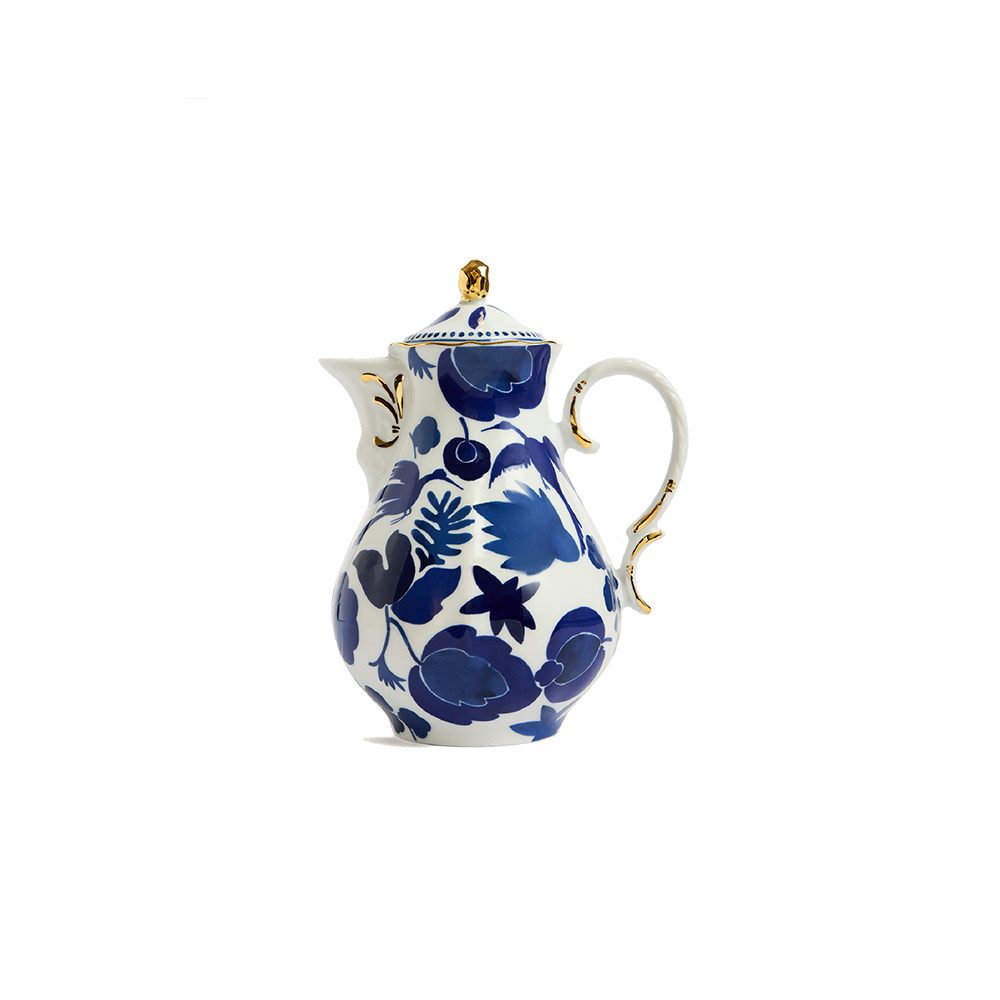 Mama Teapot Wildbird Blu