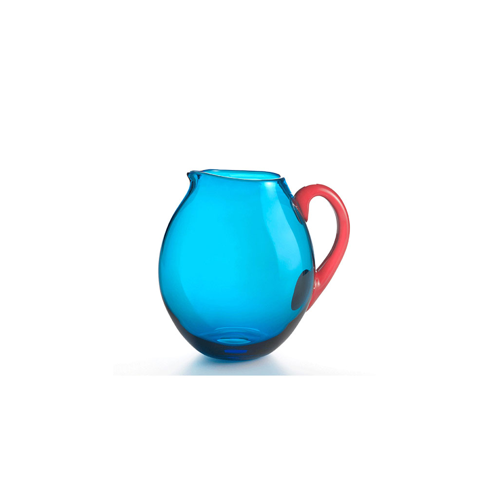 Dandy Jug - Coral/Turquoise