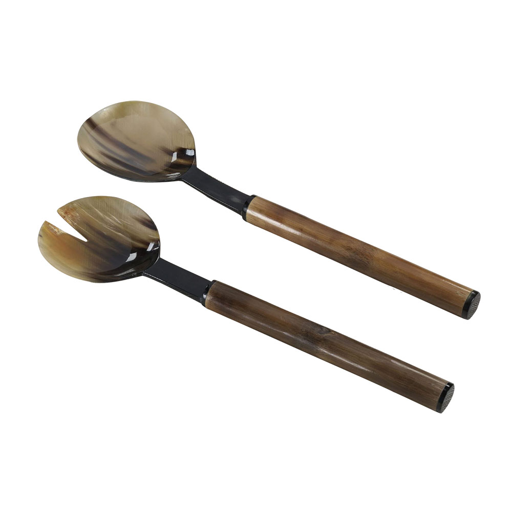 Bamboo Horn Server Set