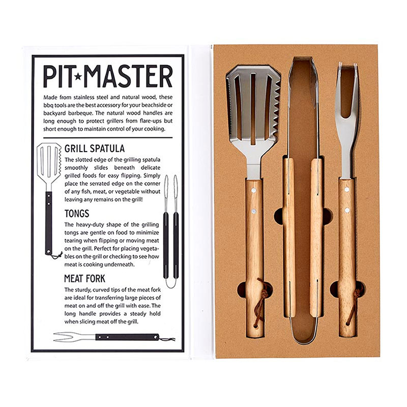 Natural BBQ Tools Book Box
