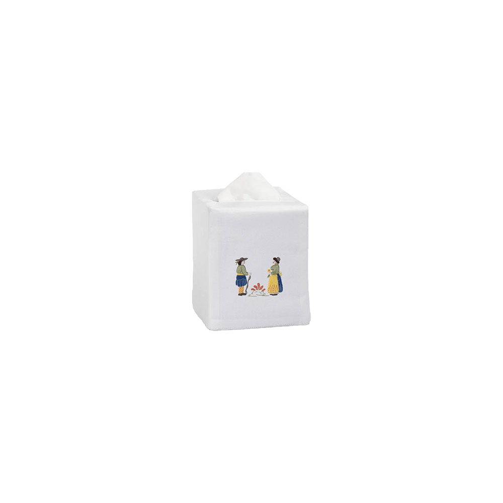Quimper Hand Tissue Box Cover