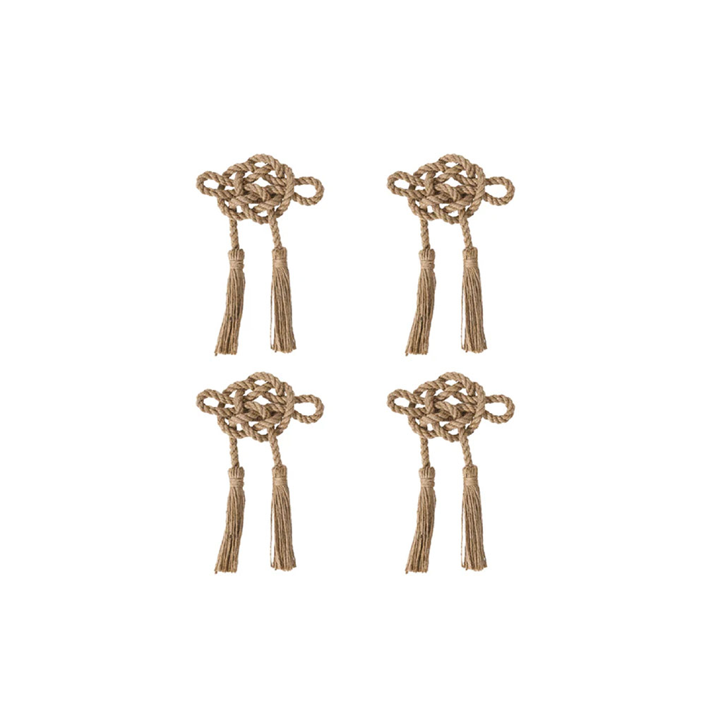 Mystic Knot Napking Ring Set/4
