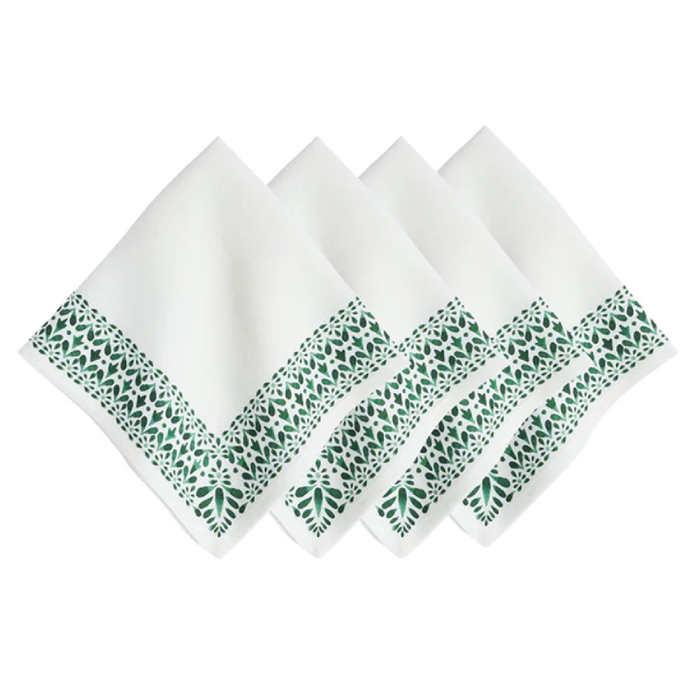 Iberian Border Napkin S/4