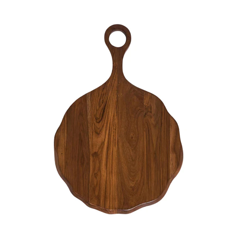 Puro Round Serving Board Teak