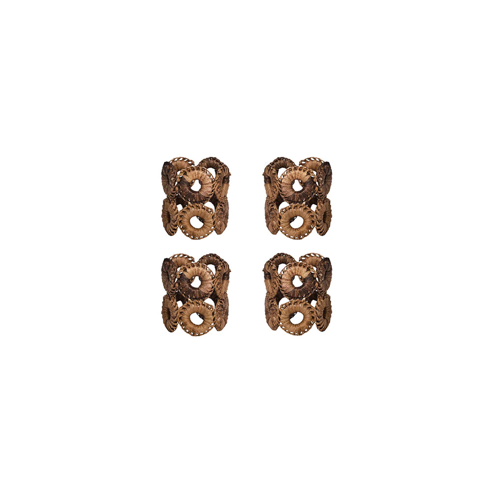 Rustic Napkin Ring S/4