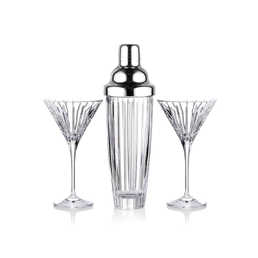 Marquis Herald Cocktail Shaker & Martini S/2