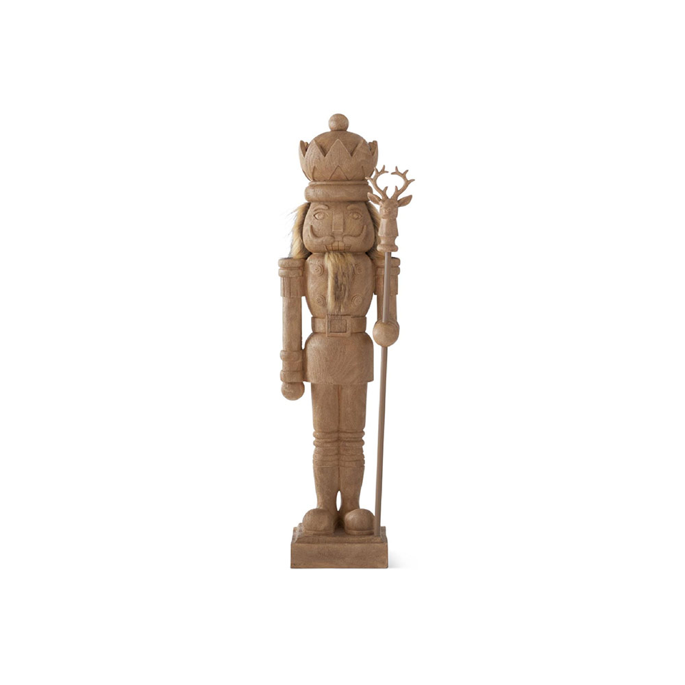 Woodgrain Nutcracker Large