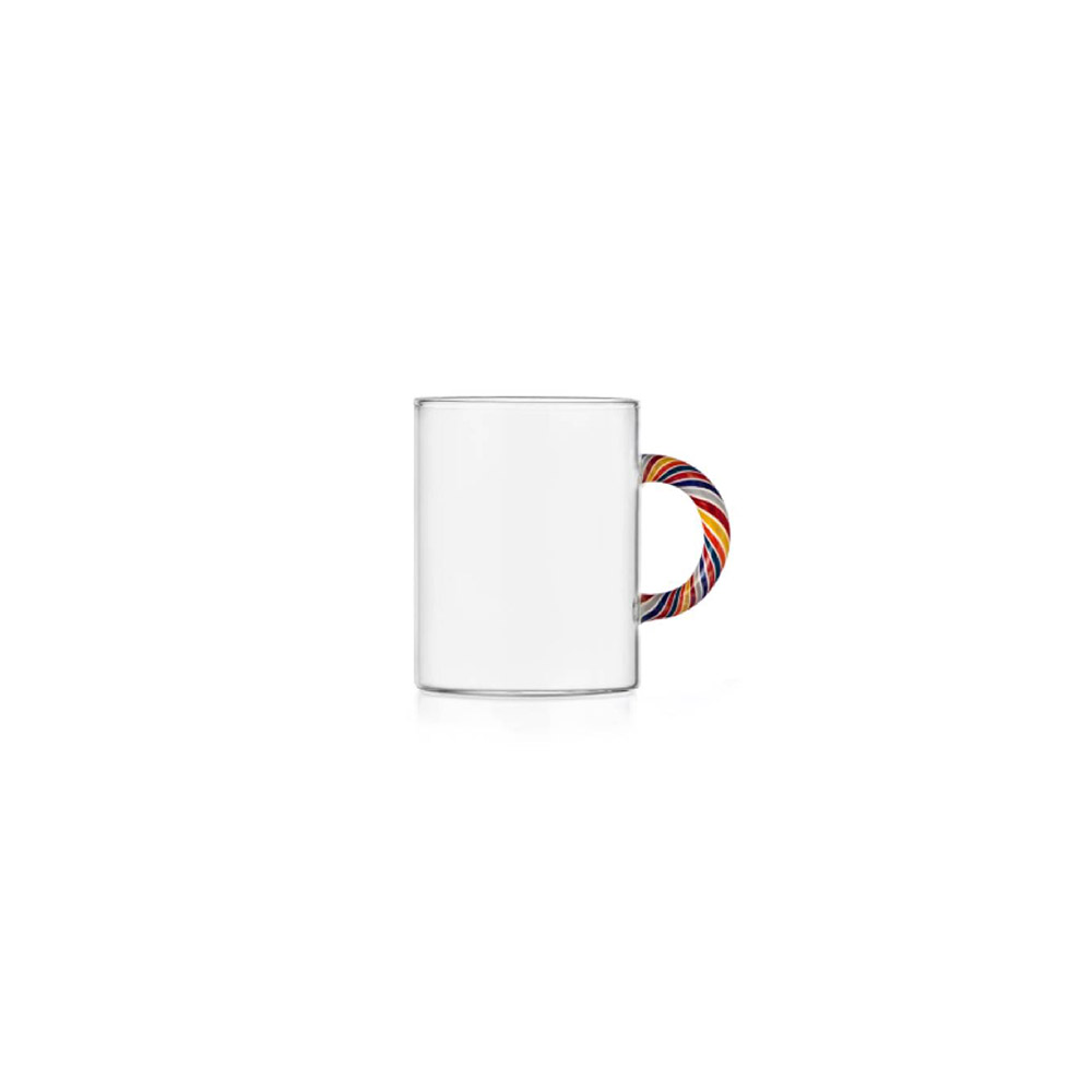 Schiacciano Mug Coloured Handle