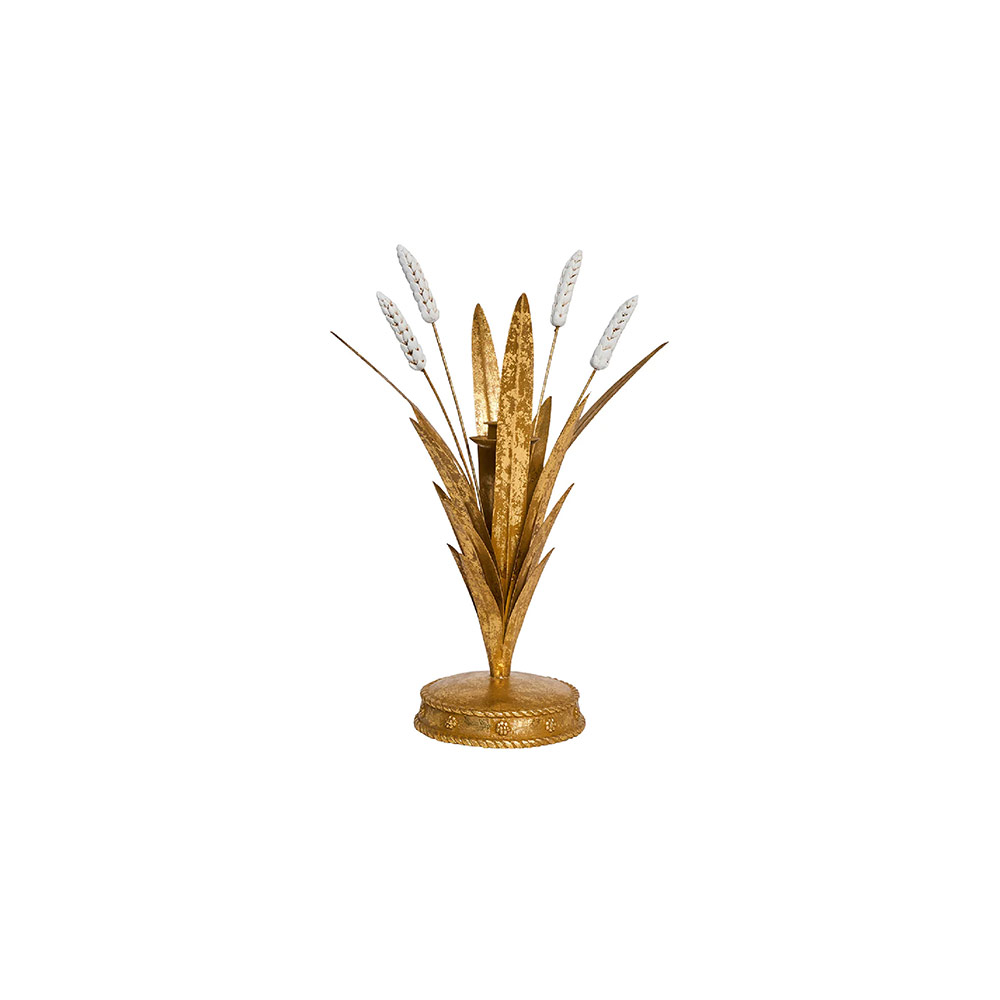 Forest Walk Wheat 13" Candlestick