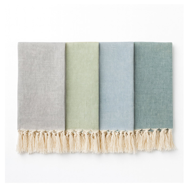 Face Towel Knoted Fringe Zodiaco