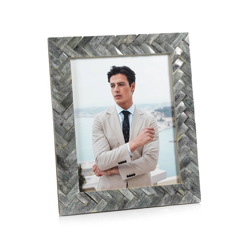 Mayfair Woven Bone 8x10 Frame