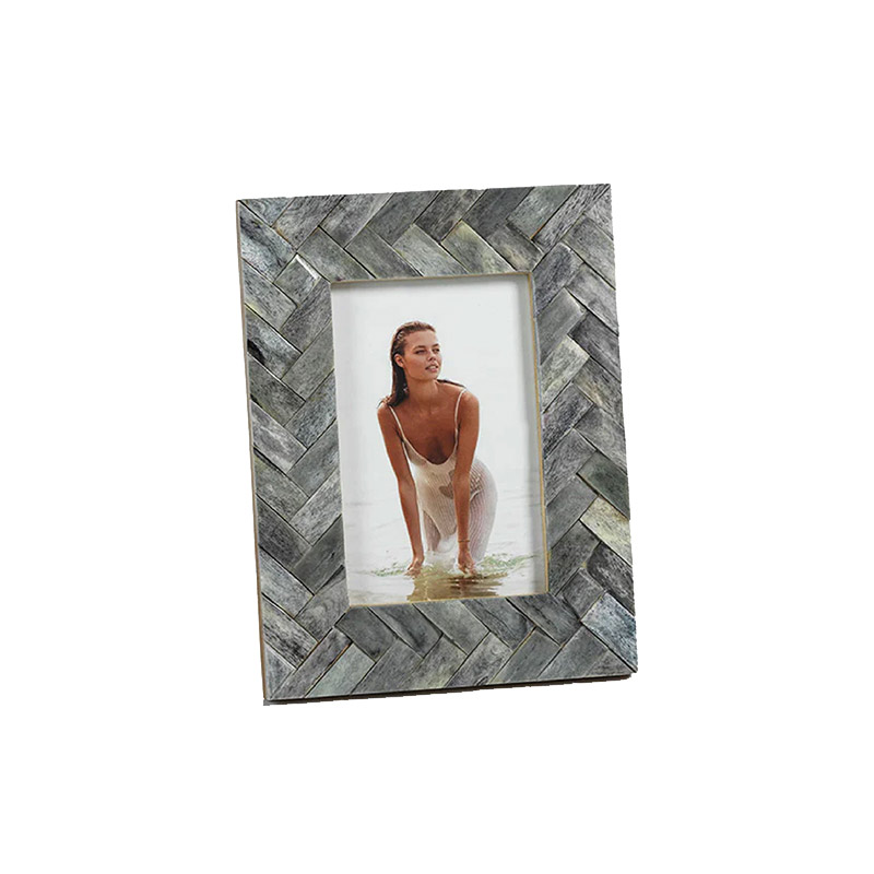 Mayfair Woven Bone 5x7 Frame