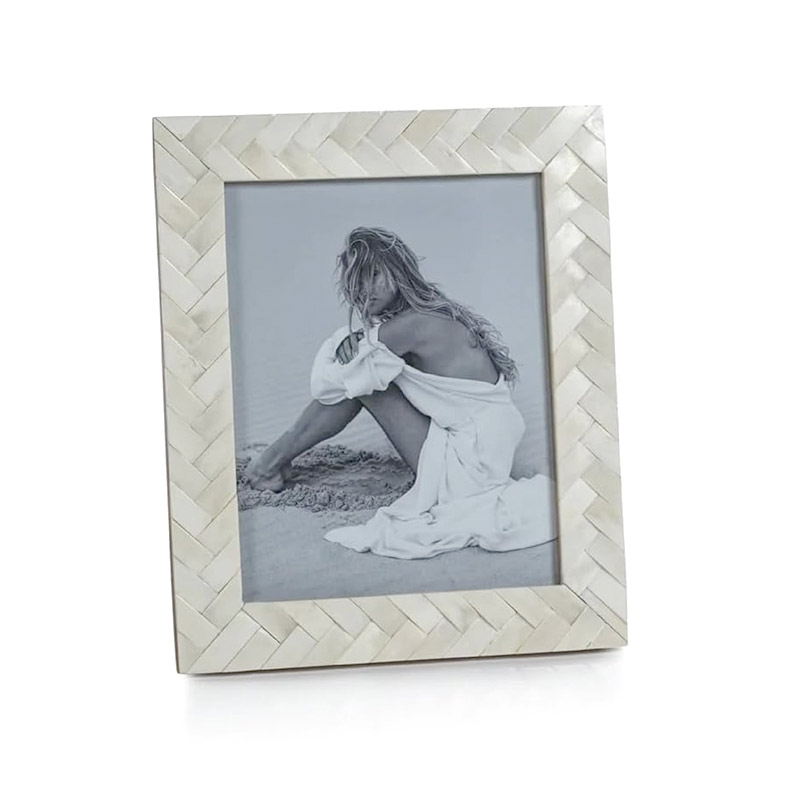 Bone Braided Photo Frame 8x10