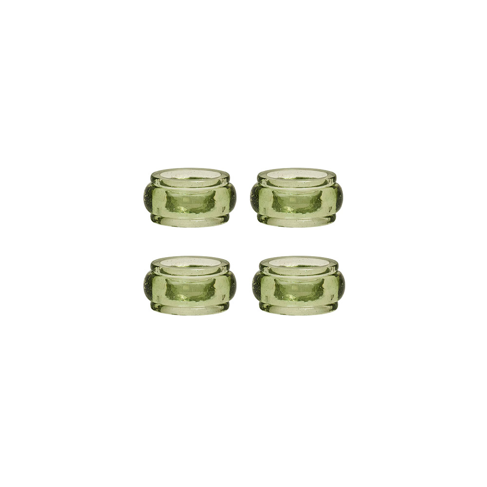 Provence Napkin Ring S/4 - Basil