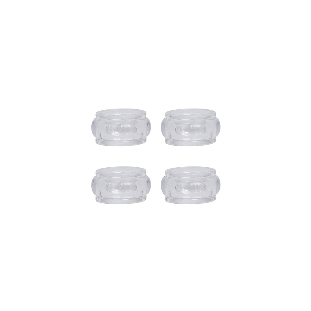 Provence Napkin Ring S/4 - Clear