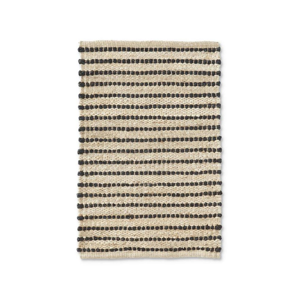 Jute Braided Stripe Rug