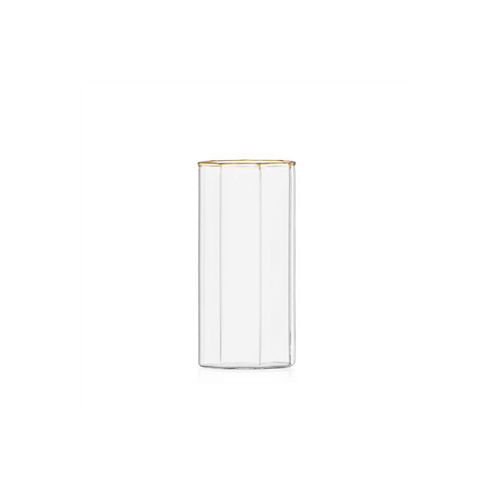 Octave Longdrink Glass - Ambar