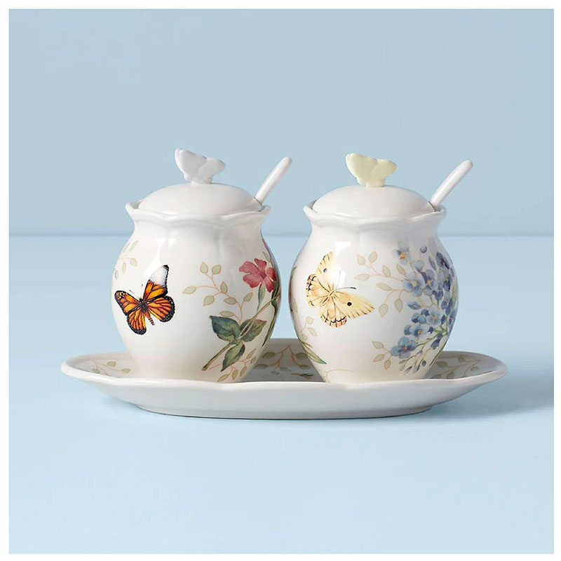Butterfly Meadow 5pc Condiment - Imagen 3