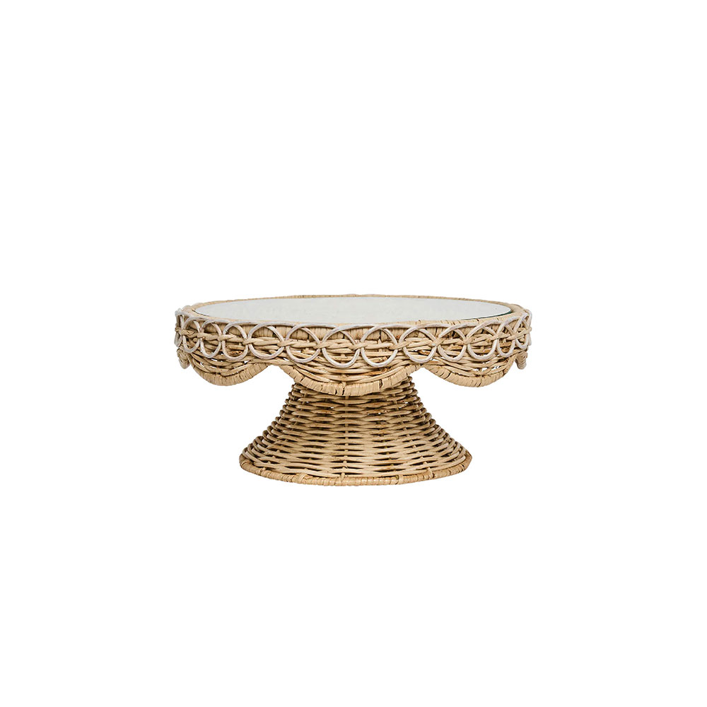 Provence Rattan Cake Stand