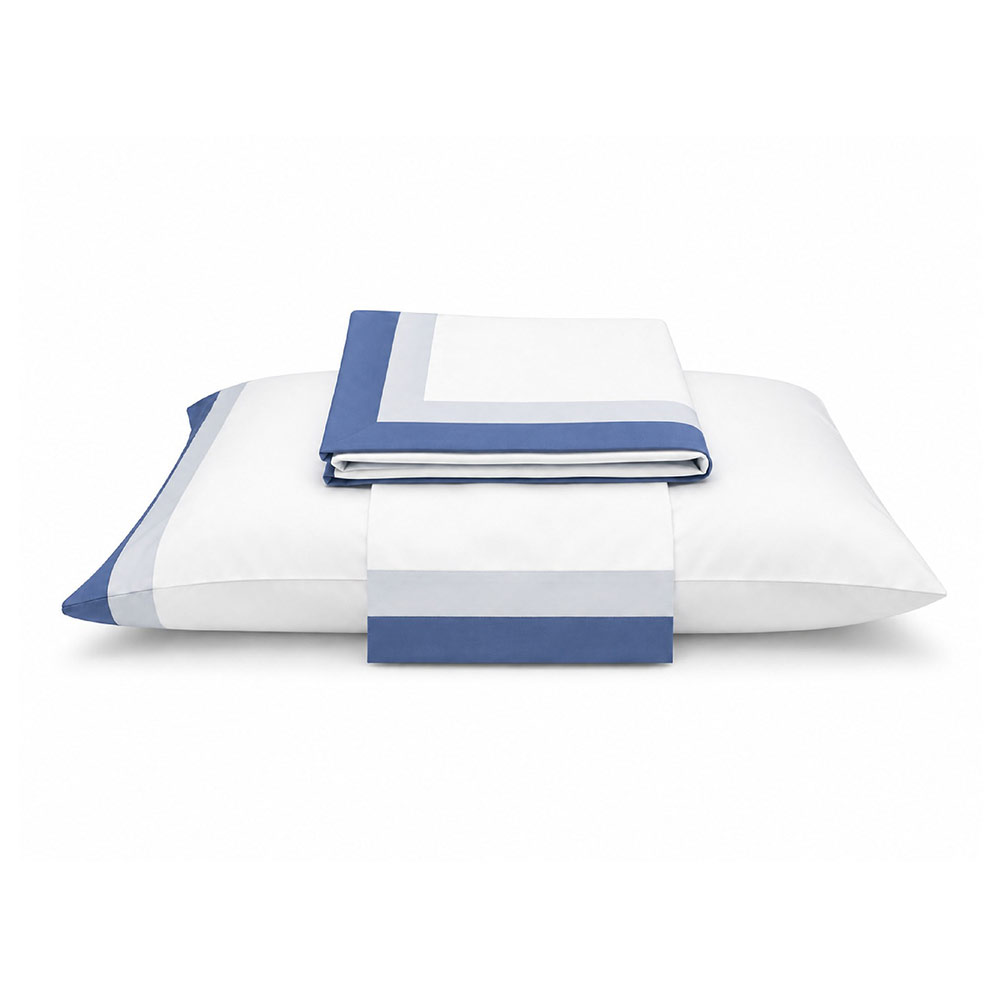 Samuele Raso Queen Set Blue