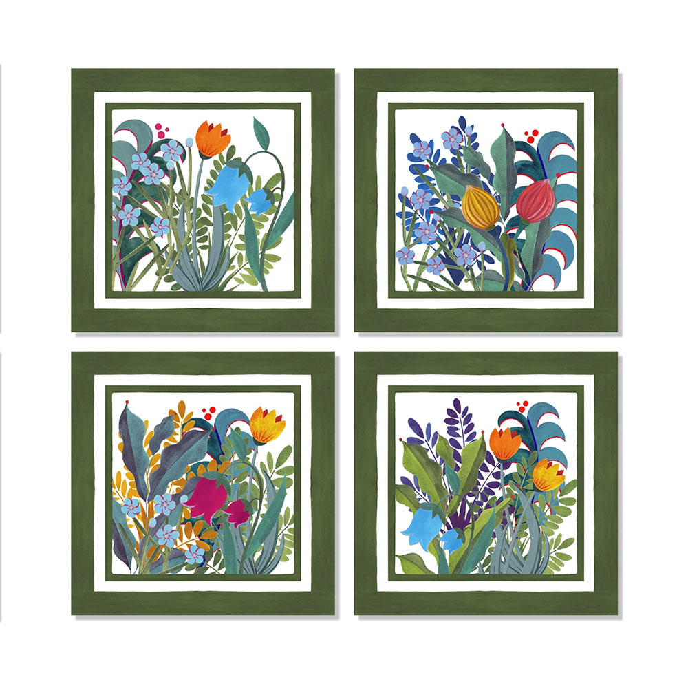 Jardin Magique Napkins S/4