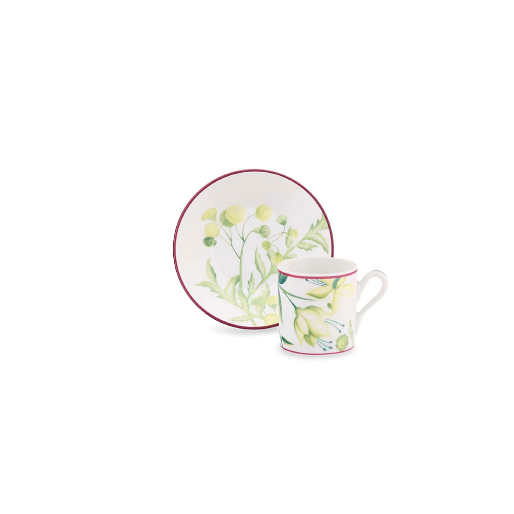 Florenza Coffe Cup + Saucer S/2