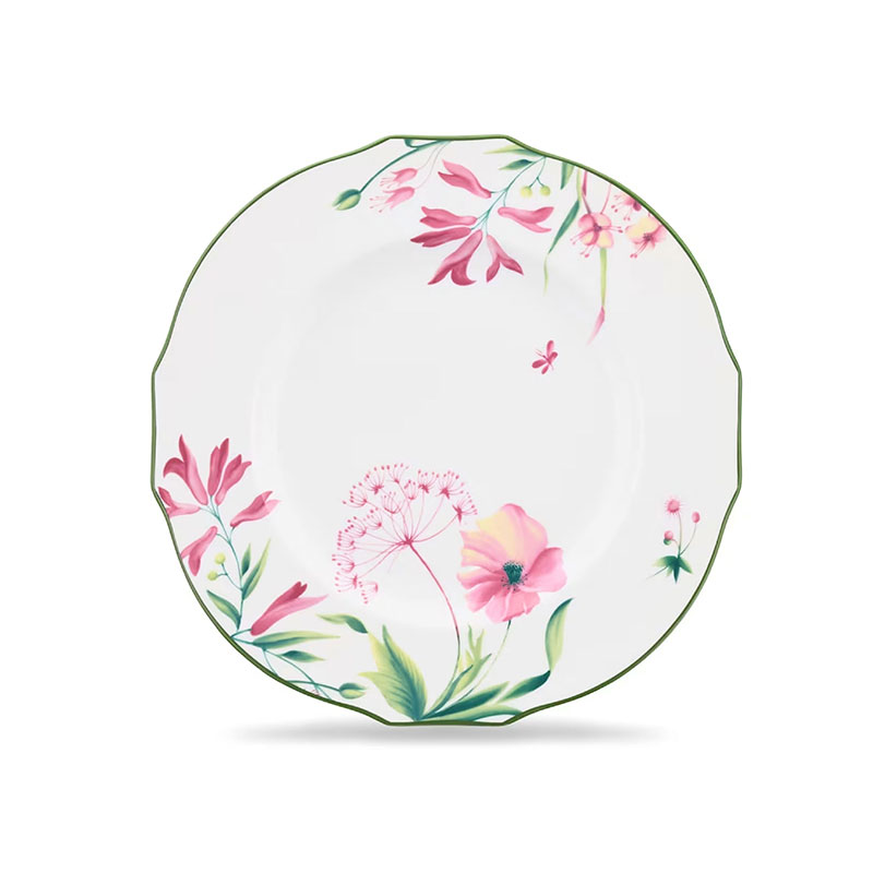 Florenza Malva Bianco Dinner Plate