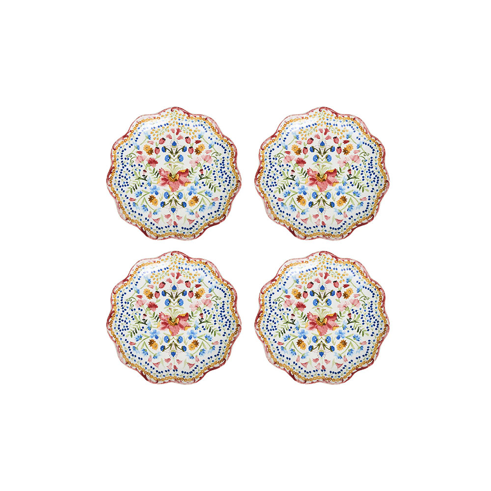 Sofia Side/Cocktail Plate S/4