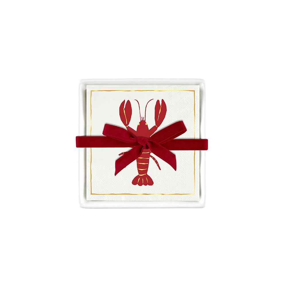 Ceramic Napkin Tray
