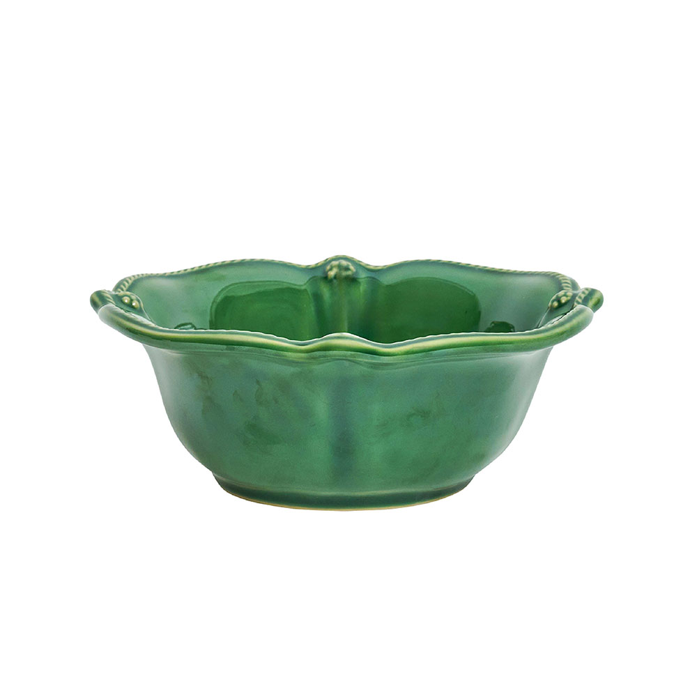 Flared  Cereal Bowl S/4 Basil