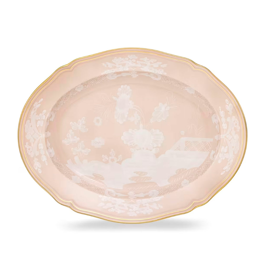 Oval Flat Platter Meringa