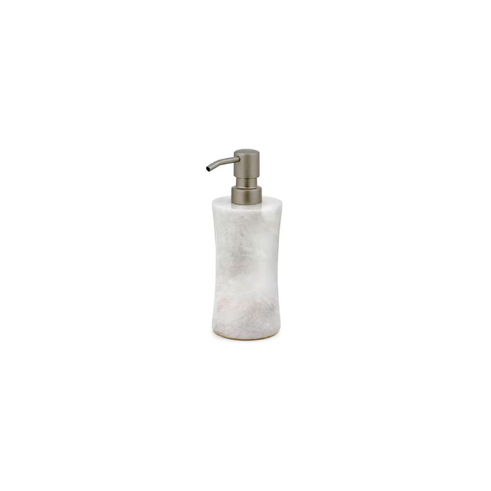 Vinca Pearl White Soap Dispens