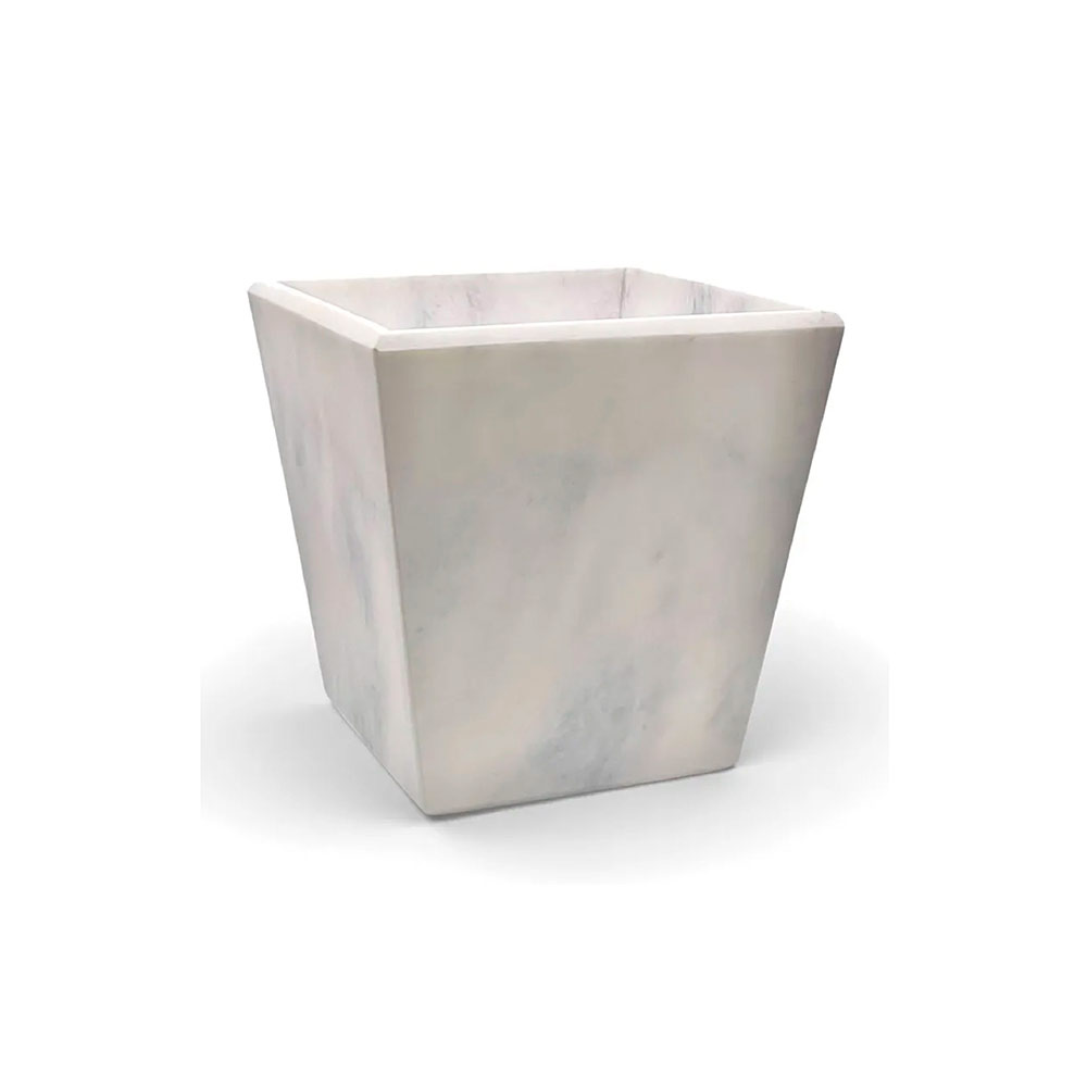 Lyre Marble Waste Bin