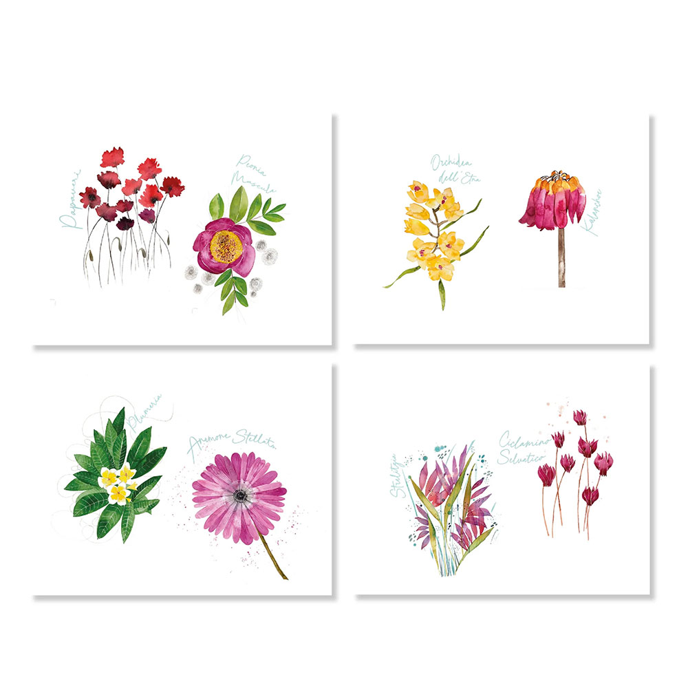 Flora Rosa  Placemats S/4