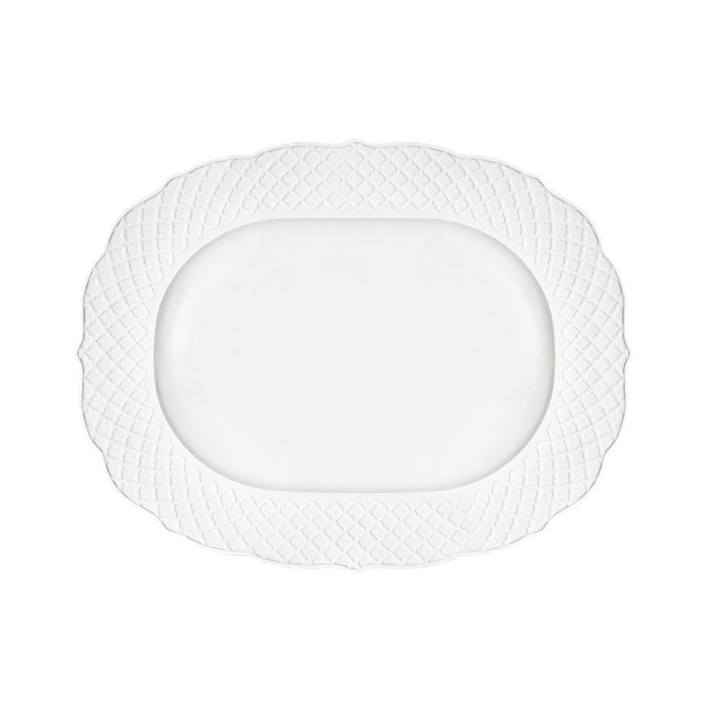 Empire Silk Oval Platter 35 cm