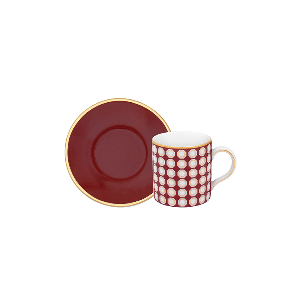 BIA RUBY Coffee Cup + Saucer
