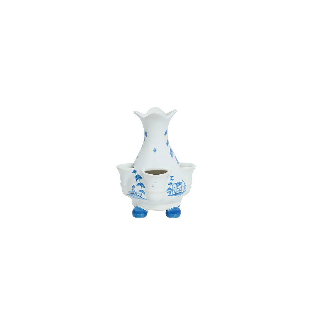 CE Delf Blue Tulipiere Vase 6"