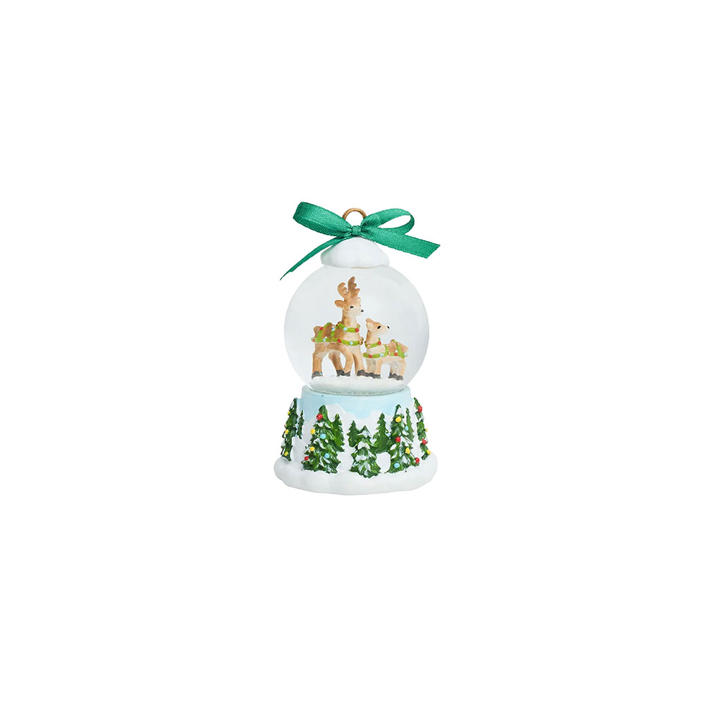 Reindeer Snow Globe North Pole - Imagen 1