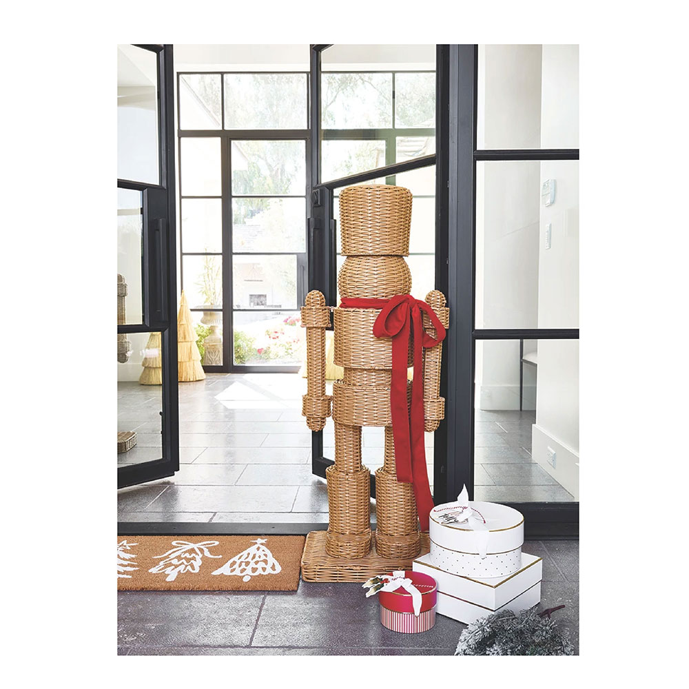 Wicker Nutcracker -Red - Imagen 2