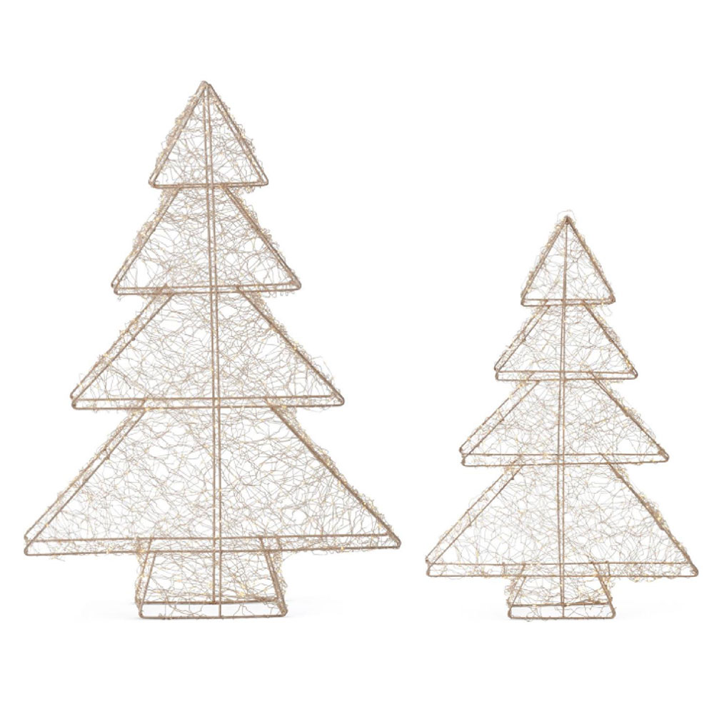 Electric LED Silver Christmas