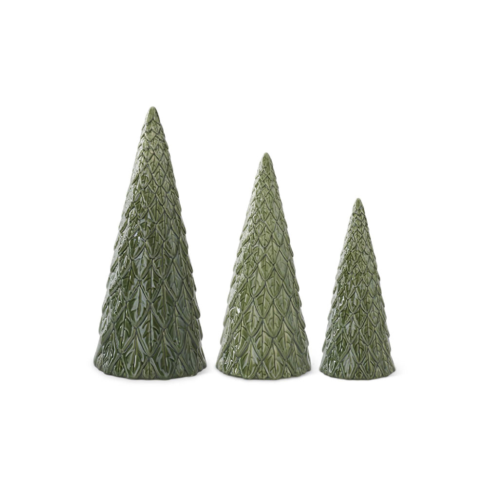 Green Leaf Christmas Trees S3