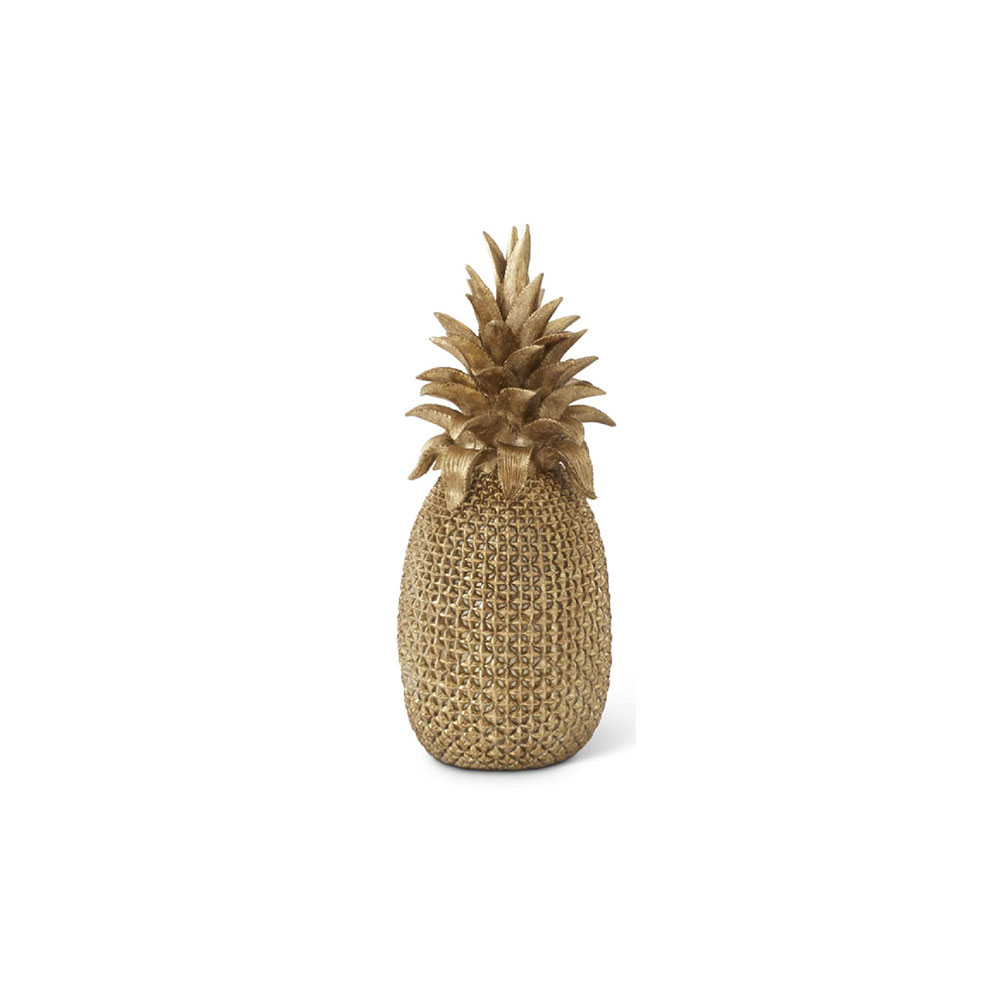 Gold Resin Pineapple